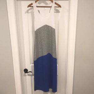 Chevron maxi dress